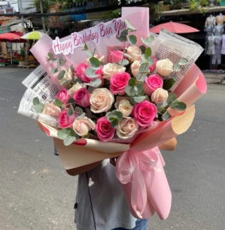 bó hoa hương tình đầu