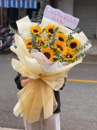 bó hoa Gió Thoảng