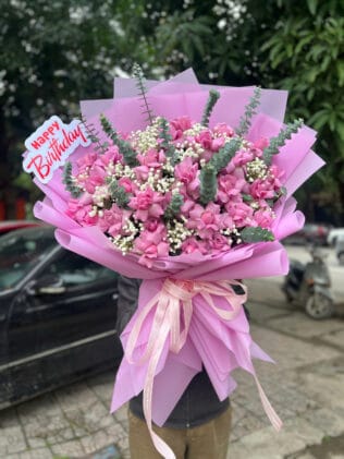 BÓ HOA Hương Mộc Mạc