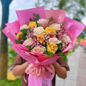 BÓ HOA Giọt Sương Mai