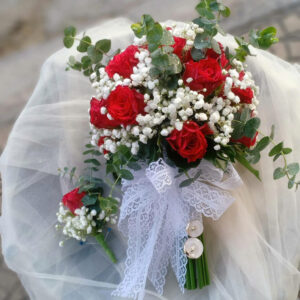 BÓ HOA CƯỚI DÁNG HẠ