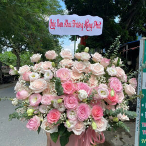 GIỎ HOA Nắng Mai Dịu Dàng