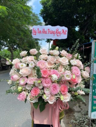 GIỎ HOA Nắng Mai Dịu Dàng