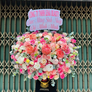 GIỎ HOA Giọt Sương Tinh Khôi