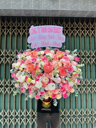 GIỎ HOA Giọt Sương Tinh Khôi