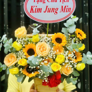 GIỎ HOA Gió Thu Nhẹ Bay