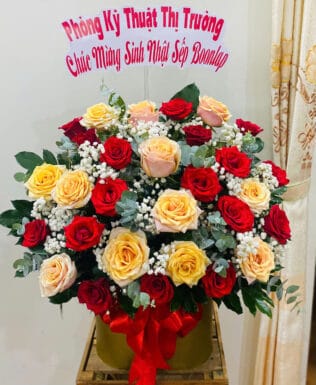 GIỎ HOA Bình Minh Tươi Đẹp