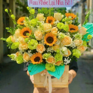 GIỎ HOA Hương Đồng Gió Nội