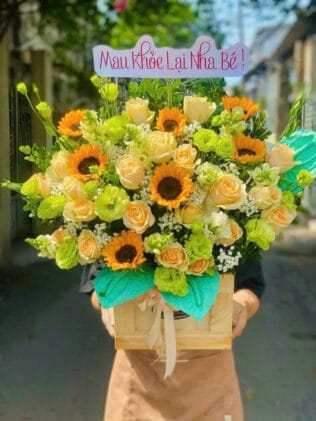 GIỎ HOA Hương Đồng Gió Nội