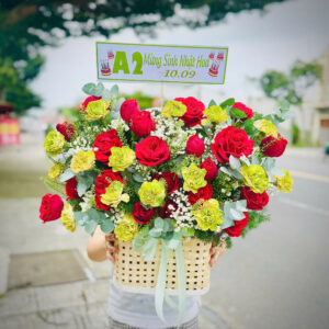 GIỎ HOA Giấc Mơ Màu Hoa