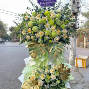 KỆ HOA KHAI TRƯƠNG PHÚC LỘC TRƯỜNG AN