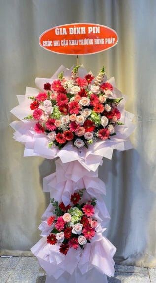 KỆ HOA KHAI TRƯƠNG VƯỢNG PHÁT