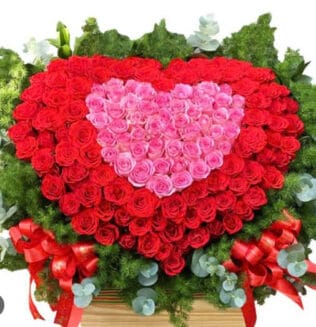 GIỎ HOA Giỏ Hoa Hạnh Phúc