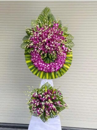 KỆ HOA VIẾNG Hoa Yên Giấc