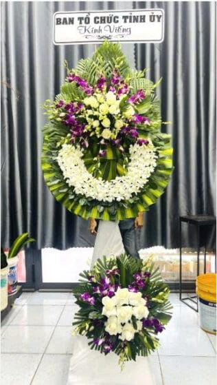 KỆ HOA VIẾNG Hoa Từ Tâm