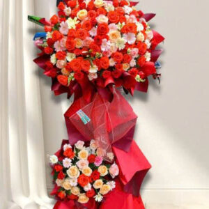 KỆ HOA KHAI TRƯƠNG PHÁT TÀI