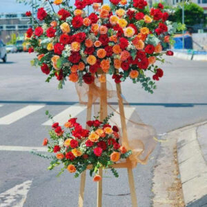 KỆ HOA KHAI TRƯƠNG NHƯ MƠ