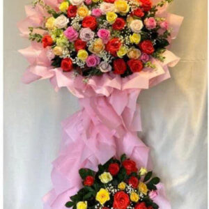 KỆ HOA KHAI TRƯƠNG THÀNH CÔNG RỰC RỠ