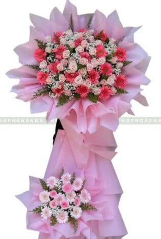 KỆ HOA KHAI TRƯƠNG RẠNG RỠ