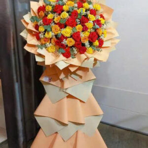 KỆ HOA KHAI TRƯƠNG HỒNG PHÁT NHƯ Ý