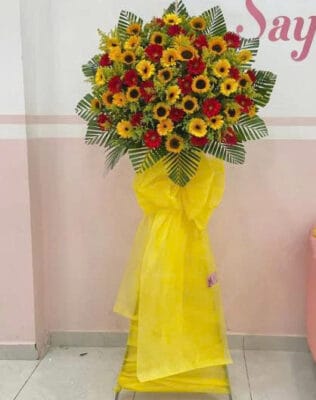 KỆ HOA KHAI TRƯƠNG CUNG CHÚC PHÁT TÀI