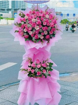 KỆ HOA KHAI TRƯƠNG LỘC TRÀN