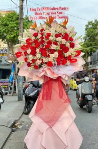 KỆ HOA KHAI TRƯƠNG NGỌT NGÀO KHỞI SẮC