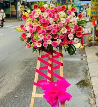 KỆ HOA KHAI TRƯƠNG AN NHIÊN