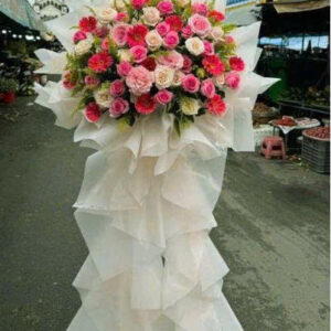 KỆ HOA KHAI TRƯƠNG MÃ ĐÁO THÀNH CÔNG