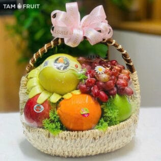 GIỎ TRÁI CÂY QUÀ CỦA MẸ