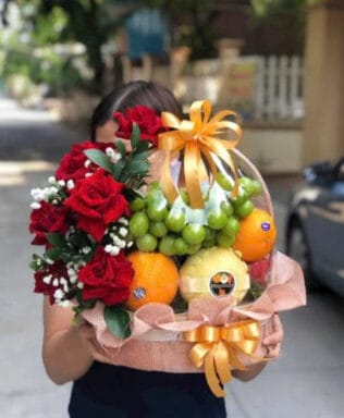 GIỎ TRÁI CÂY HẠNH PHÚC