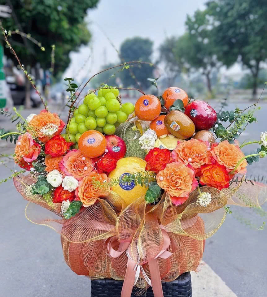 GIỎ TRÁI CÂY BÌNH AN NĂM MỚI